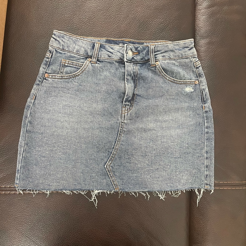Denim skirt
